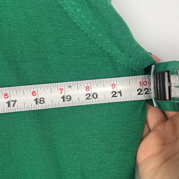 ModCloth green XL lightweight turtleneck sweater - Picture 5 of 7